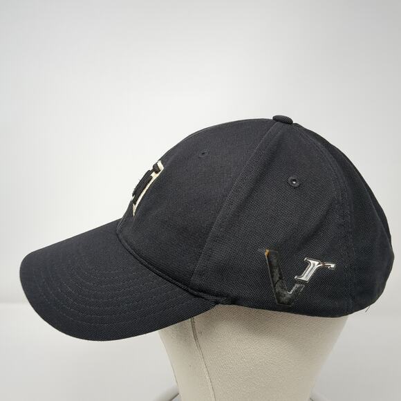 Tiger Woods One Fitted Hat Black One Size Embroidered Swoosh Nike - Picture 3 of 9